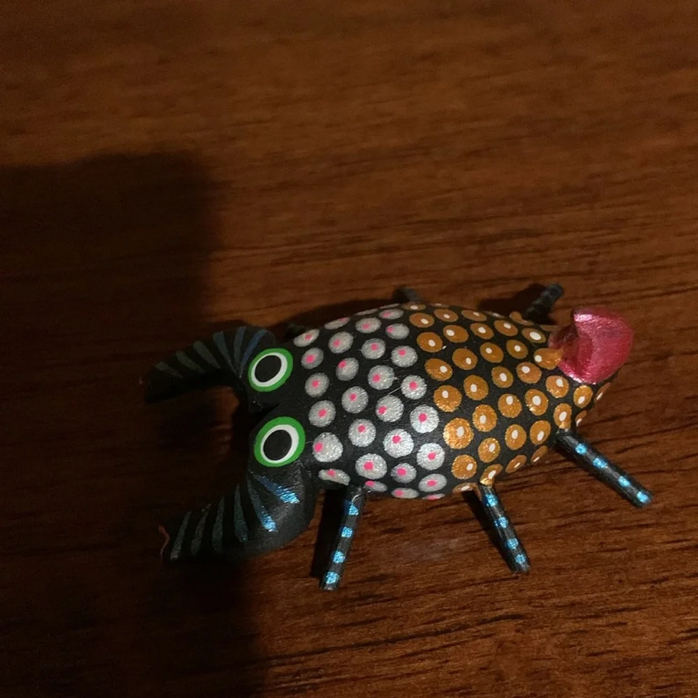 Colorful Fish-Shaped Pet Toy, one of a kind! Handmade made!